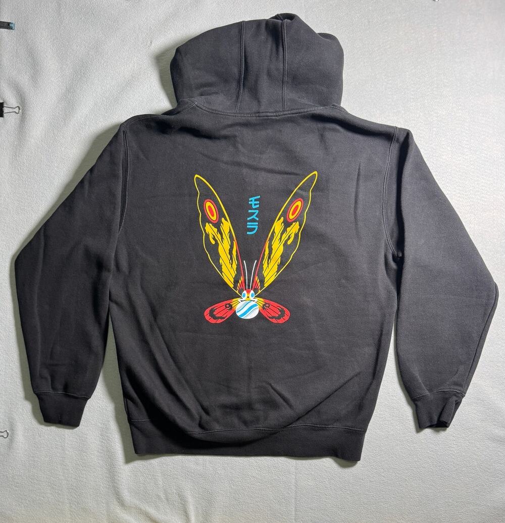 Toho x Mothra Mondo Godzilla 65th Anniversary Hoodie Sweatshirt Size XL